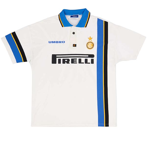 Inter milan away jersey mens retro shirt 1997-1998